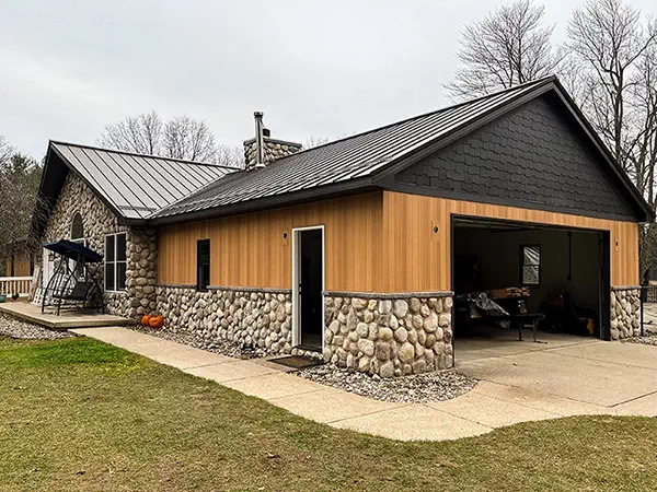 Beautiful Metal Roof Installed by Veteran Roofing and Exteriors, LLC.